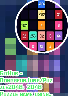 2048 number puzzle game