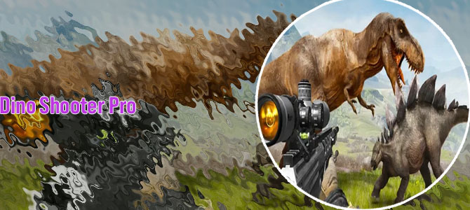 Dinosaur shooter game