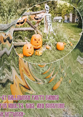 Halloween yard games