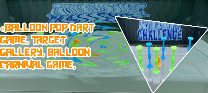 Pop darts game
