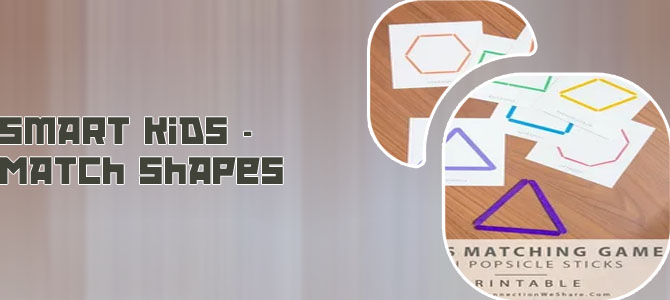 Shape matching game